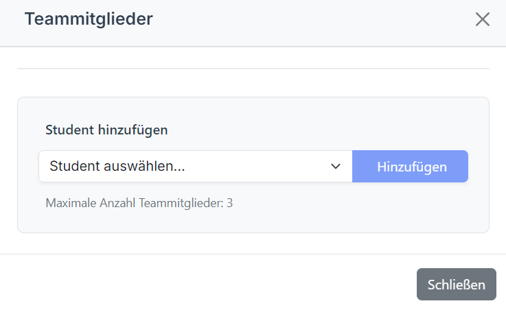 Teams Mitglieder